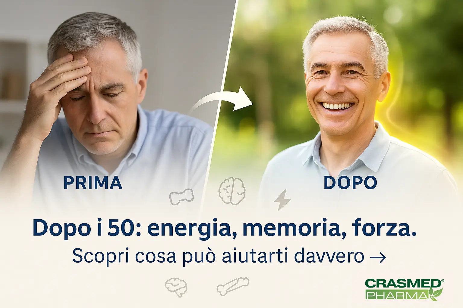 Vitamine dopo i 50: come ritrovare energia e benessere