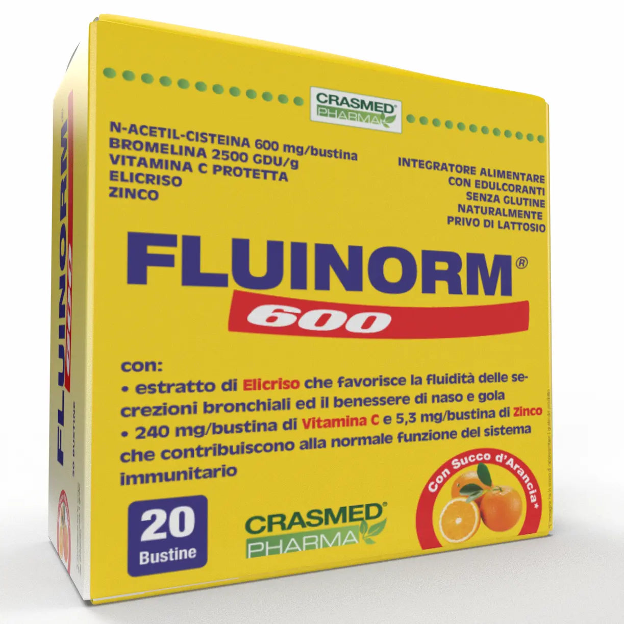 FLUINORM® 600 PLUS  20 bustine