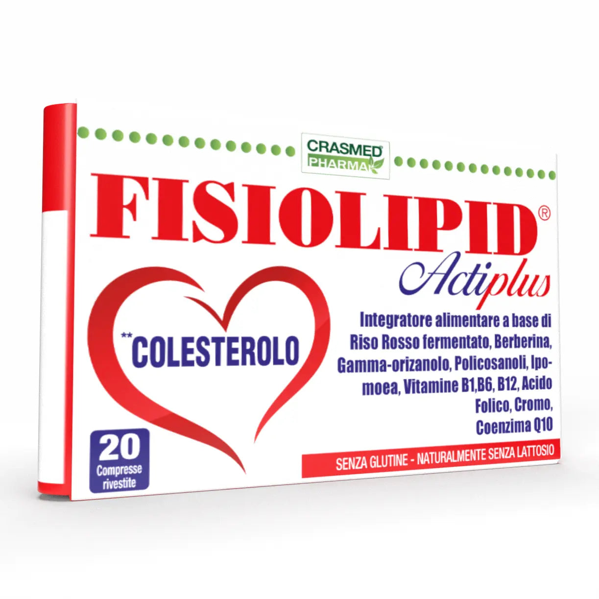 Fisiolipid Actiplus 20 Compresse: Il Tuo Alleato Naturale per un Cuore Sano e un Colesterolo Equilibrato