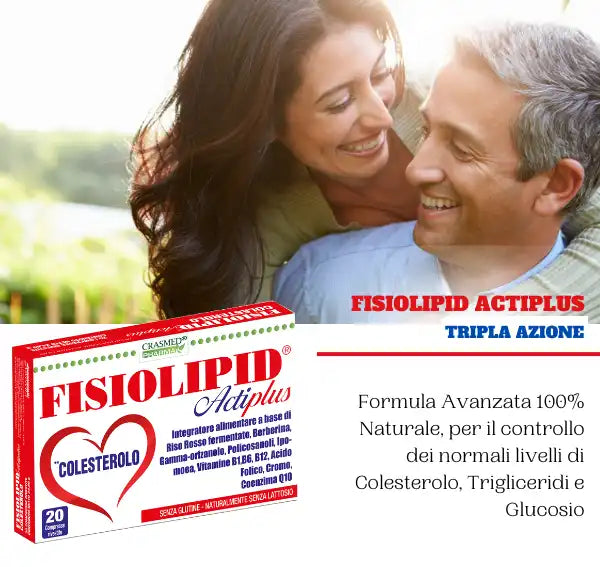 Fisiolipid Actiplus 20 Compresse: Il Tuo Alleato Naturale per un Cuore Sano e un Colesterolo Equilibrato