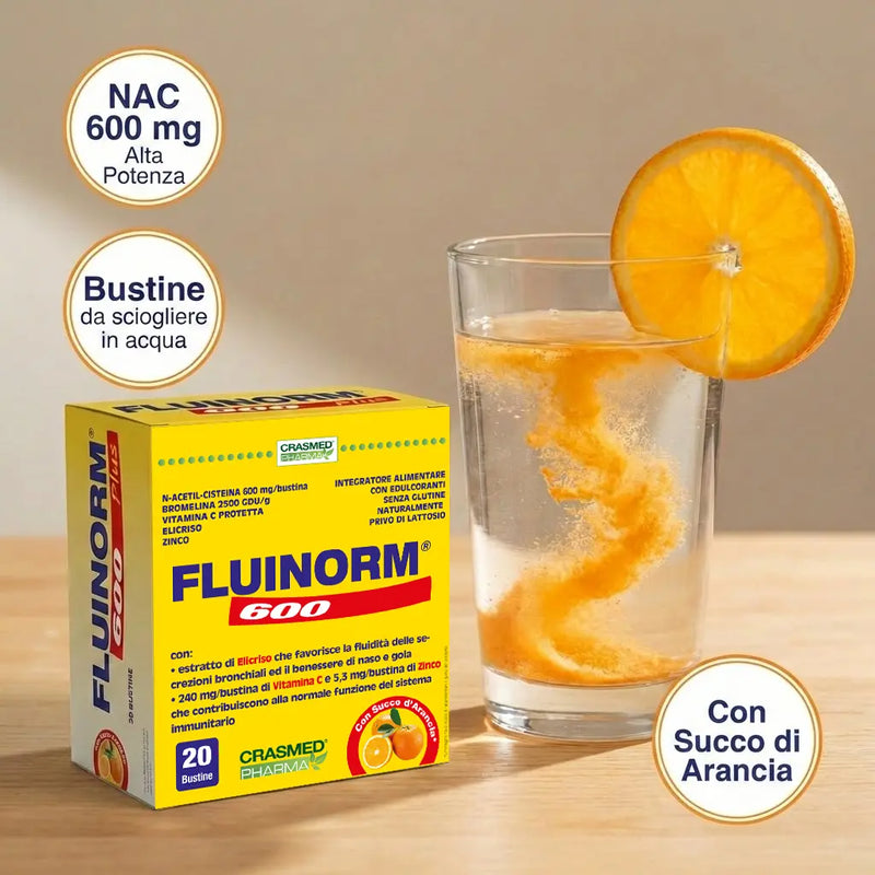 FLUINORM® 600 PLUS  20 Bustine