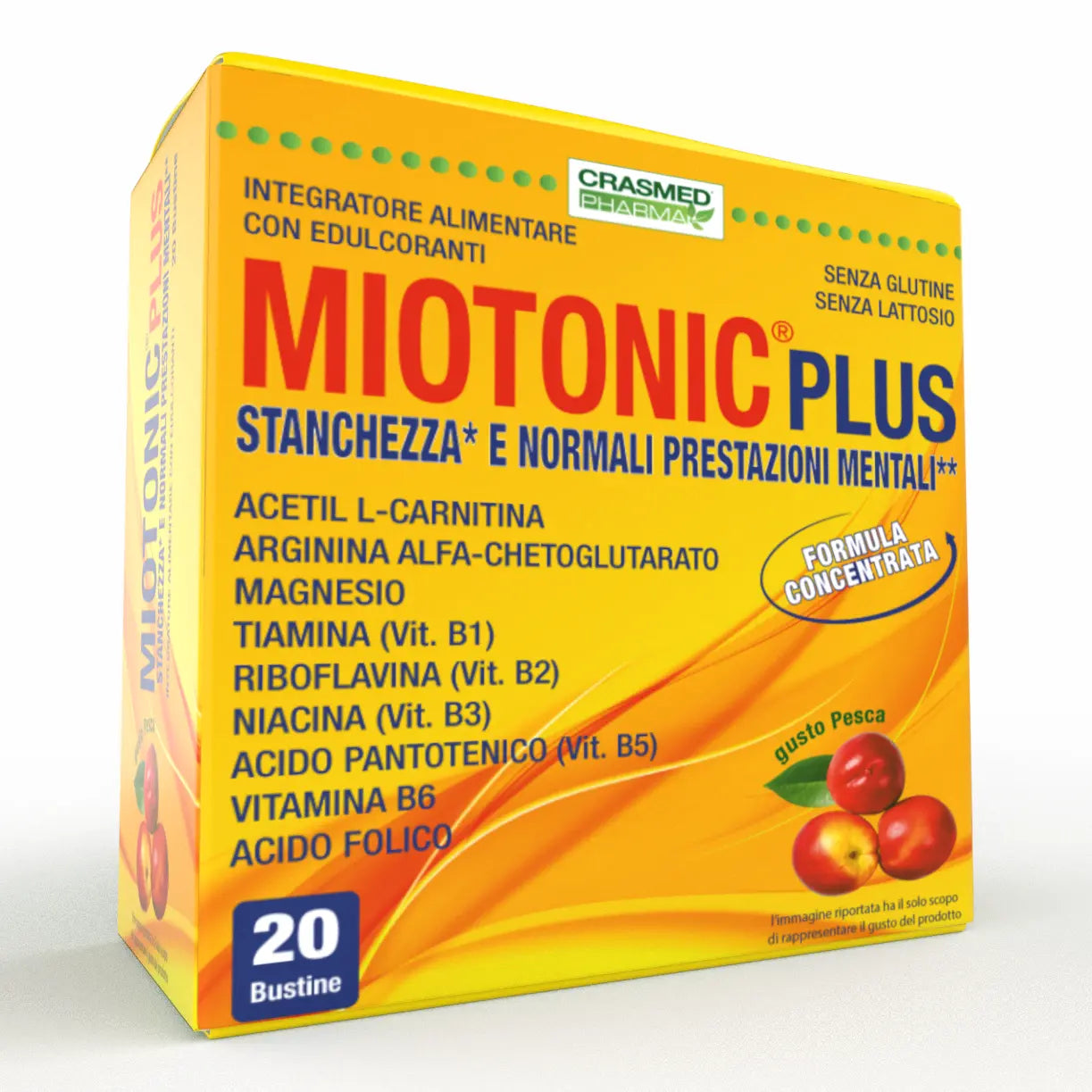 Miotonic®Plus stanchezza e normali prestazioni mentali  20 Bustine