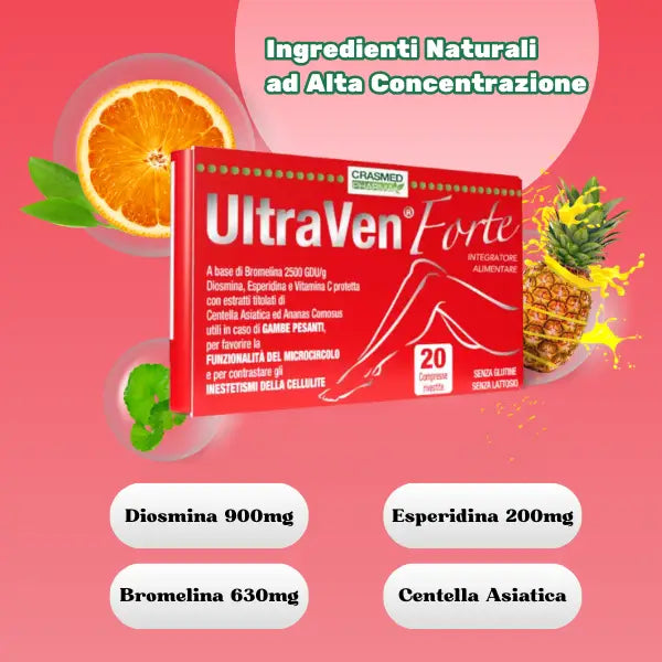 Ultraven Forte Ingredienti Naturali