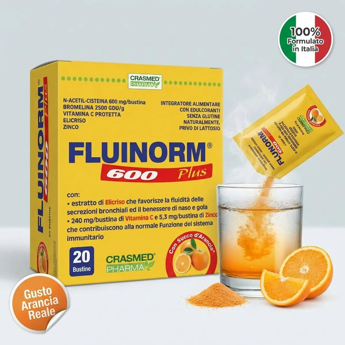 FLUINORM® 600 PLUS  20 Bustine
